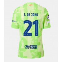 Camisa de time de futebol Barcelona Frenkie de Jong #21 Replicas 3º Equipamento 2024-25 Manga Curta